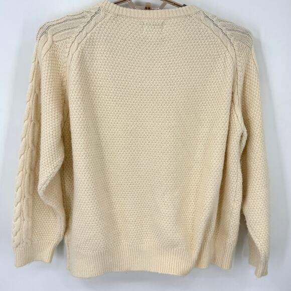 Urban Outfitters BDG Fisherman Cable Knit Cardigan Sweater Size Large - Picture 5 of 7